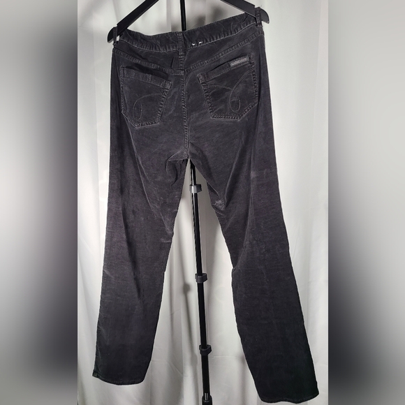 Calvin Klein Jeans Women's Dark Brown Straight Leg Jeans - Picture 3 of 4